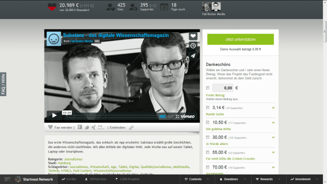 Substanz-Grafik-Groß